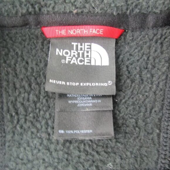 The North Face Sweatshirts Men Medium Black Fleece Long Sleeve Mock Neck 1/2 Zip - Picture 9 of 15